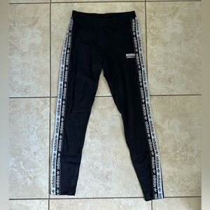 Adidas Black and White Leggings